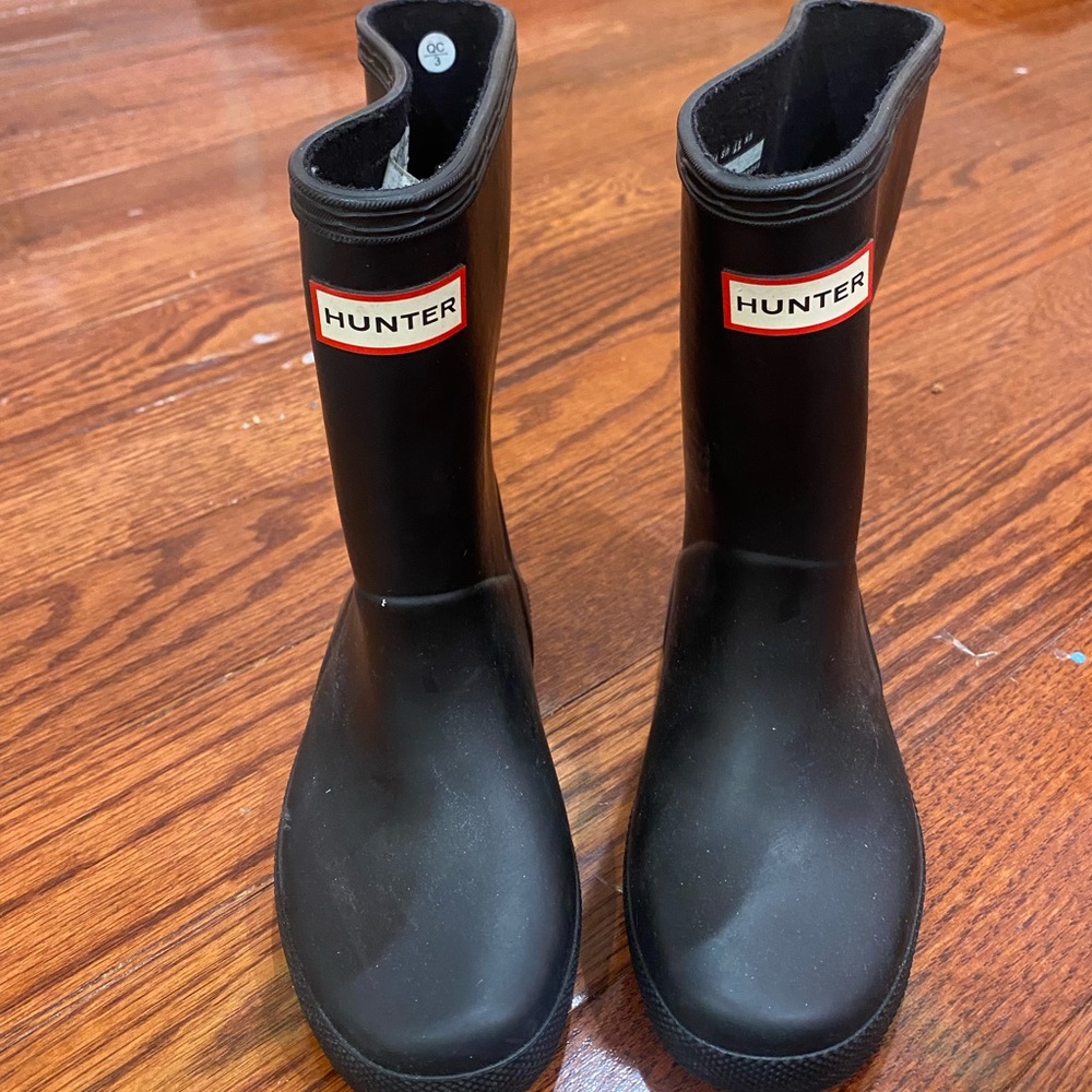 Girls hunter rain boots